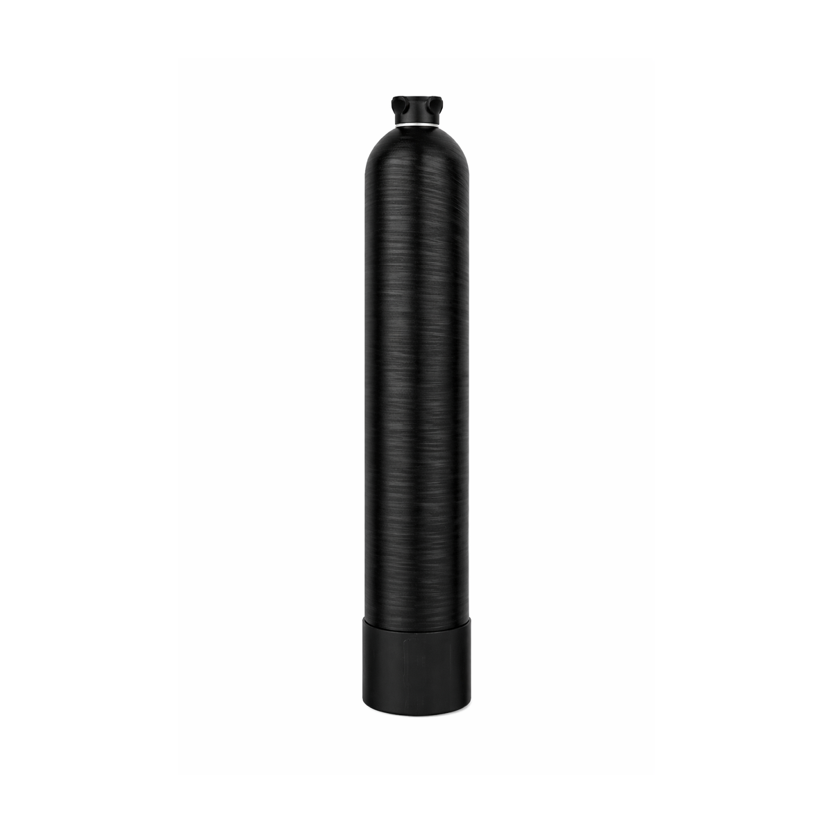 The salt-free conditioner tank, which needs no salt or drain line